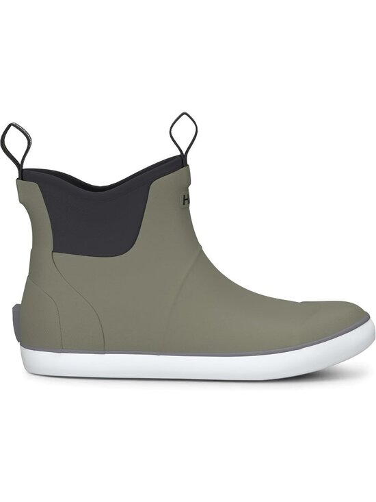 ?Men\'s Solid Moss High Top Comfortable Wide Toe Fishing Deck Boots main image 5